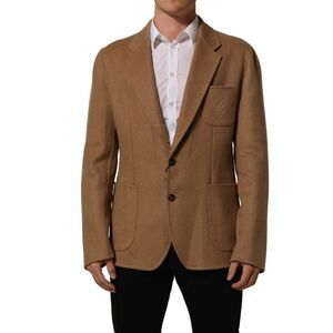 Dolce & Gabbana Brown Single Breasted 2 Button Suit Men's Jacket